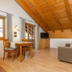 Ferienwohnung Hausberg - Schlaf- und Fernsehsofa