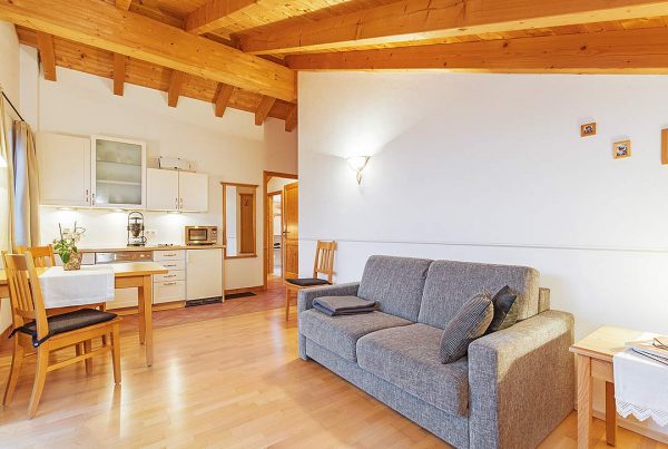 Ferienwohnung Kaiserblick - Schlafsofa als vollwertiges Bett