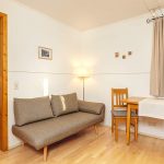 Appartement Walmberg – Sitzecke und Essbereich
